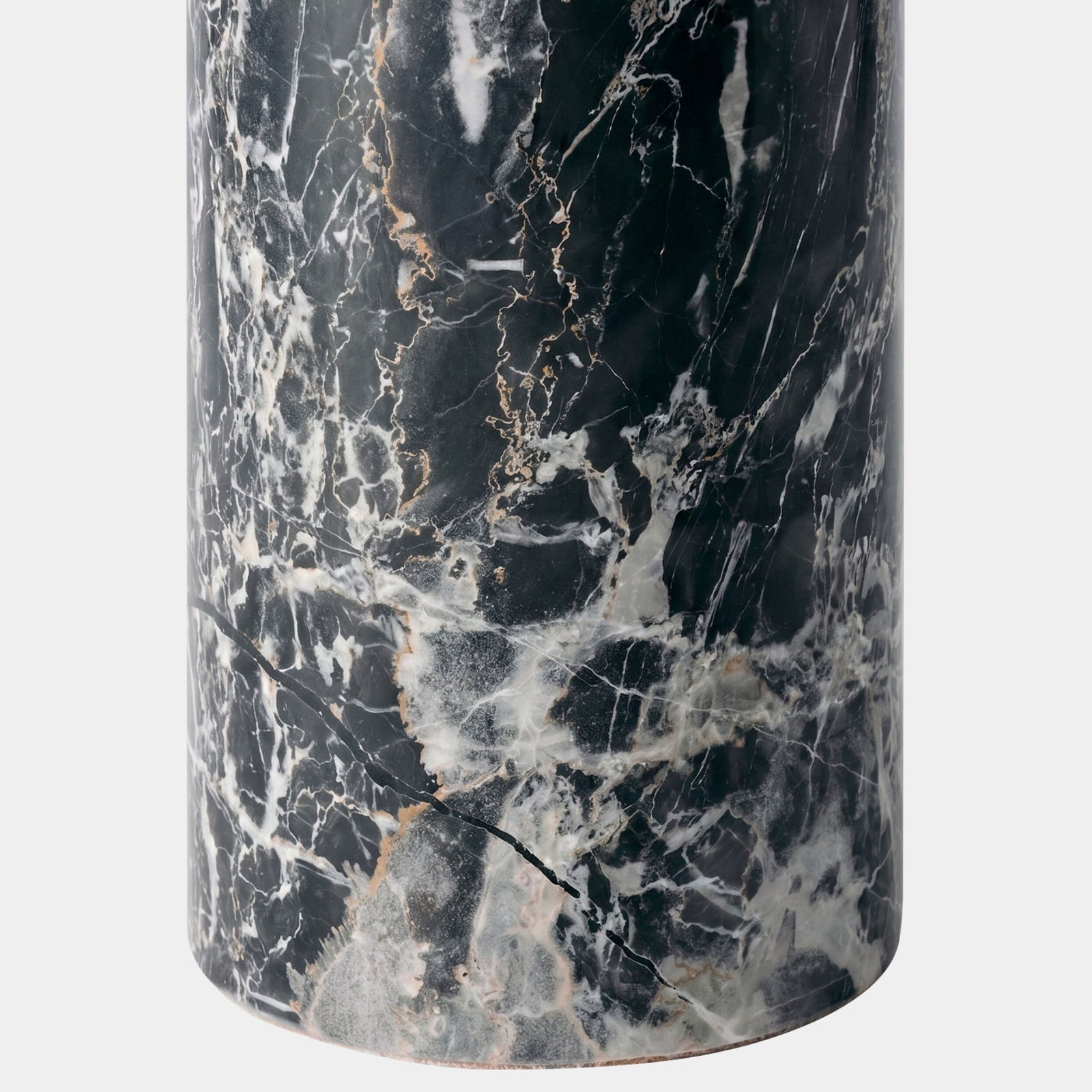 Tumble Accent Table-White Portoro Marble