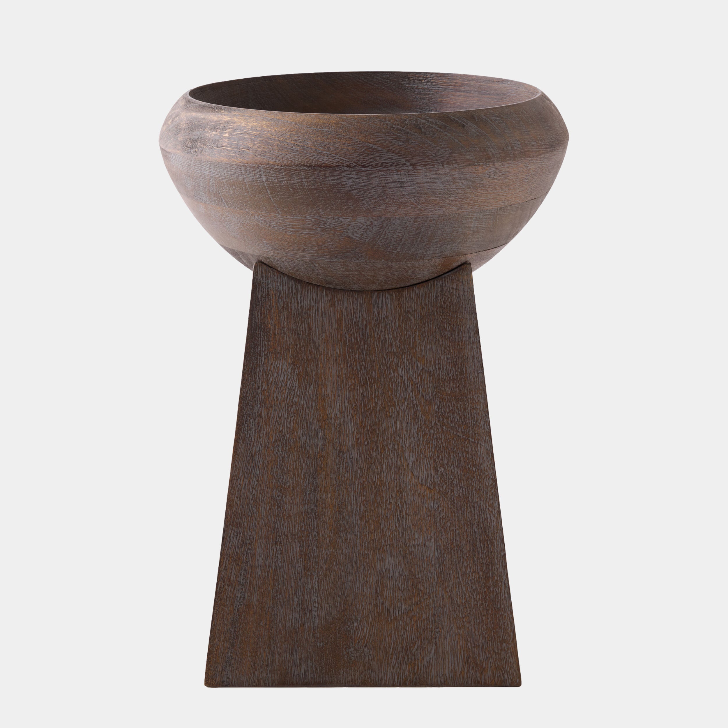 Gordo Bowl-Gray-Tall