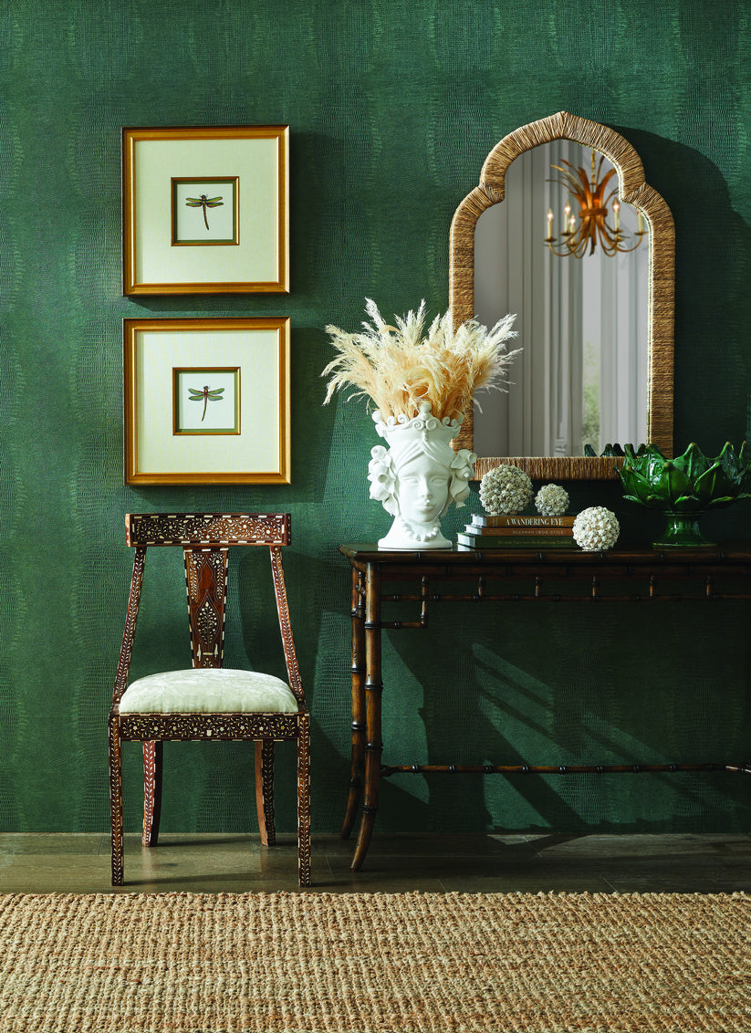 Green Leaf Vase