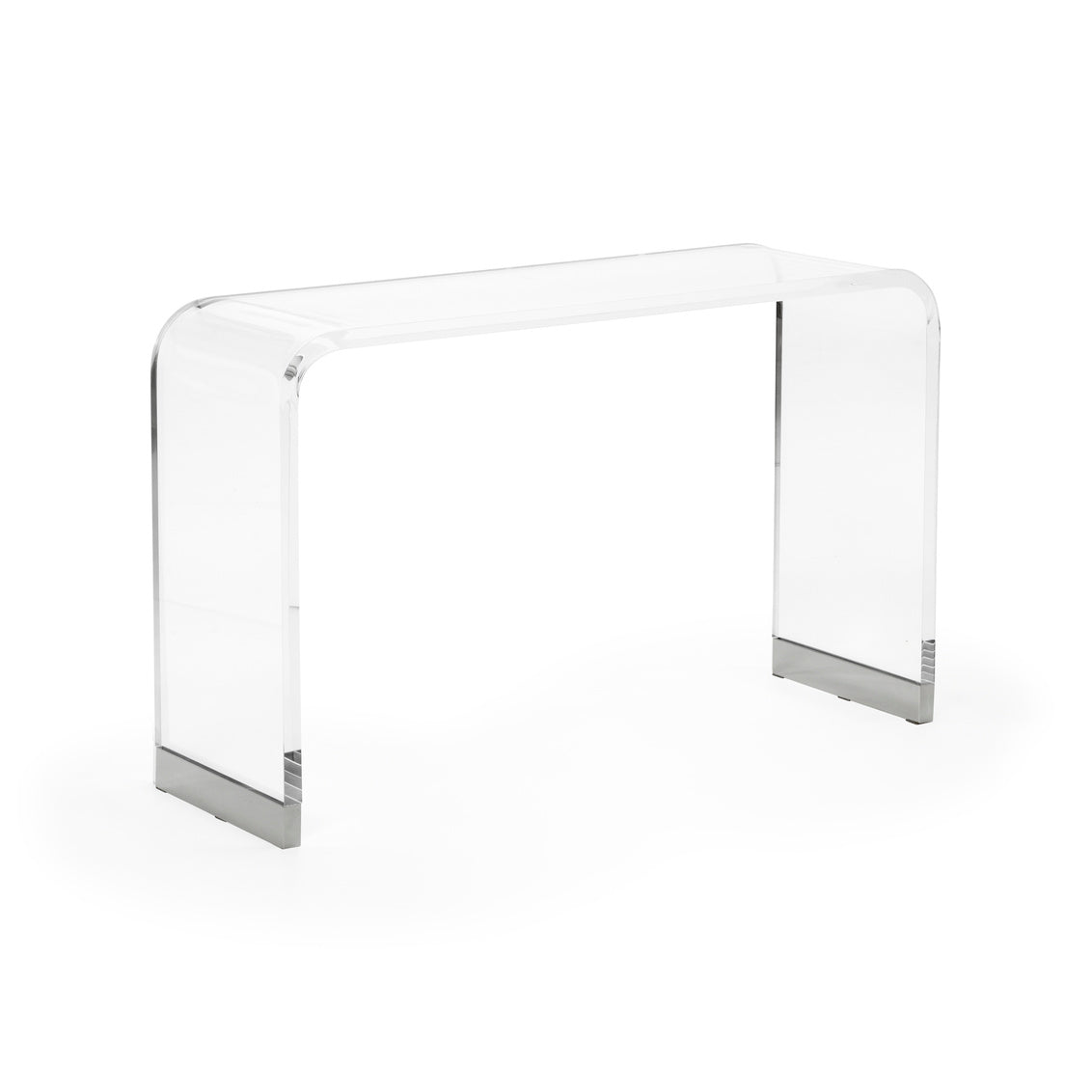 Waterfall Console - Nickel in 28.5 / Acrylic - Chelsea House