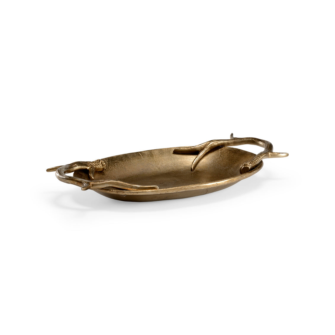 Diana Oval Tray - Brass