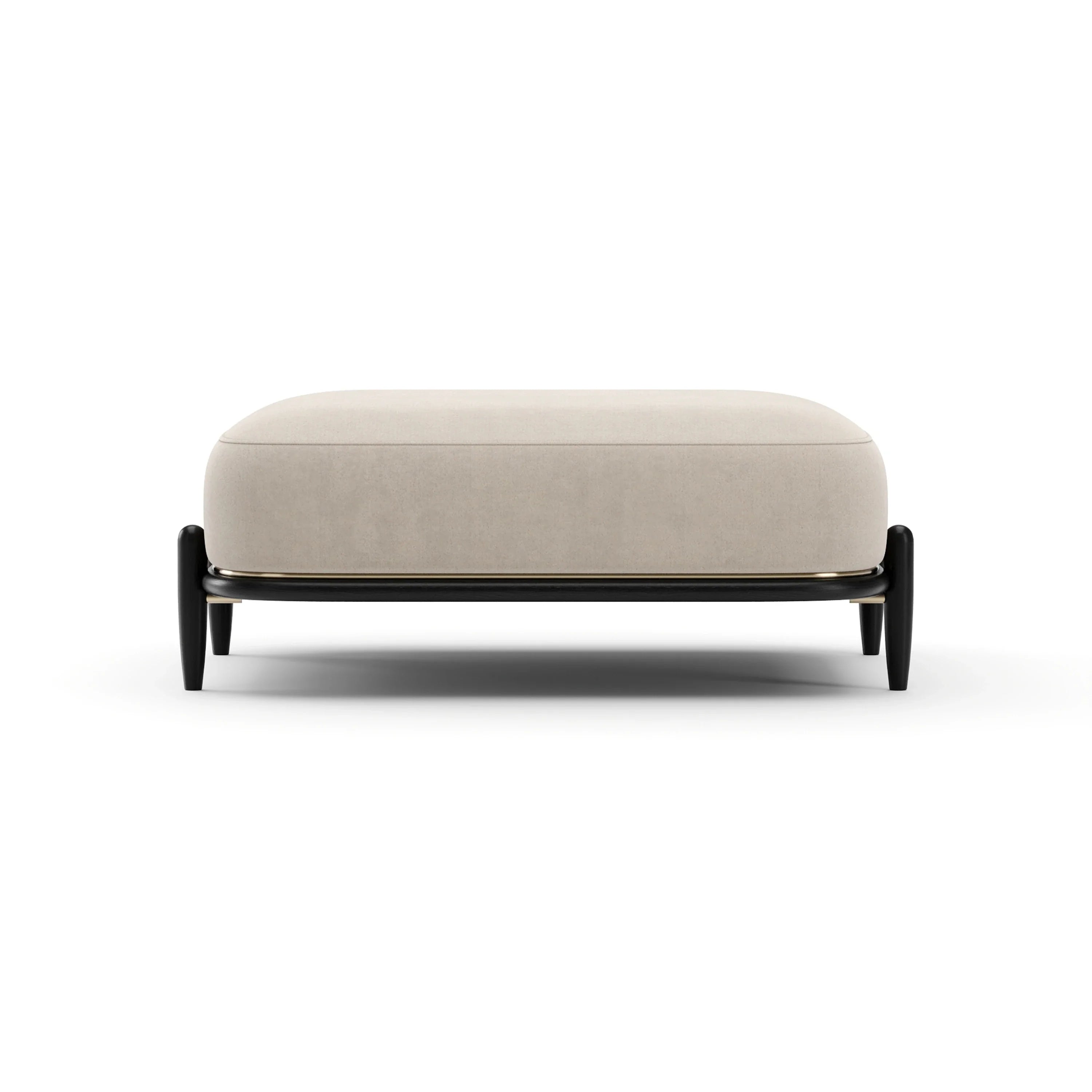 Madera Ottoman - Oatmeal – Sectionals by Caracole | Sutter & Vale