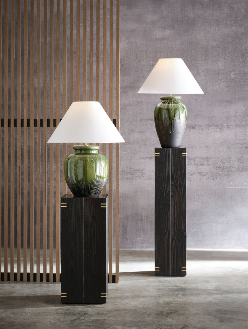Shou Sugi Ban Pedestal - Tall