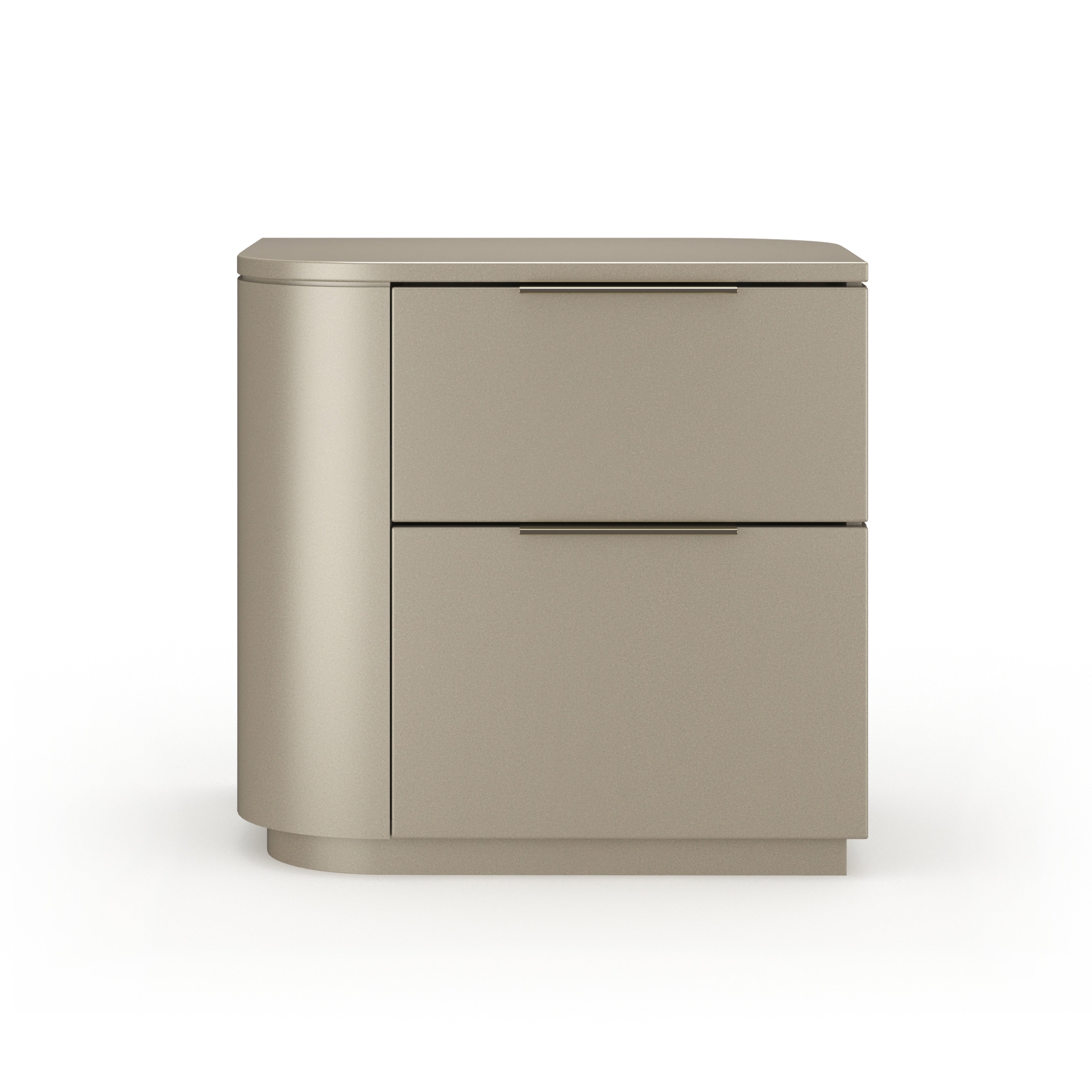 Oblique Left Nightstand – Nightstands by Caracole | Sutter & Vale