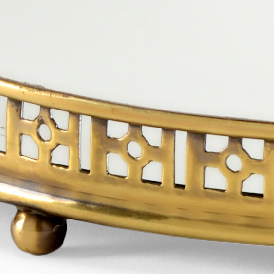 Footed Vanity Tray