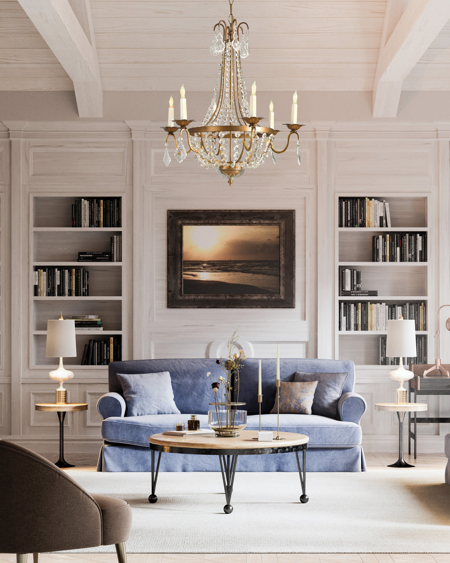 Empire Chandelier in 25.5 / Crystal - Chelsea House