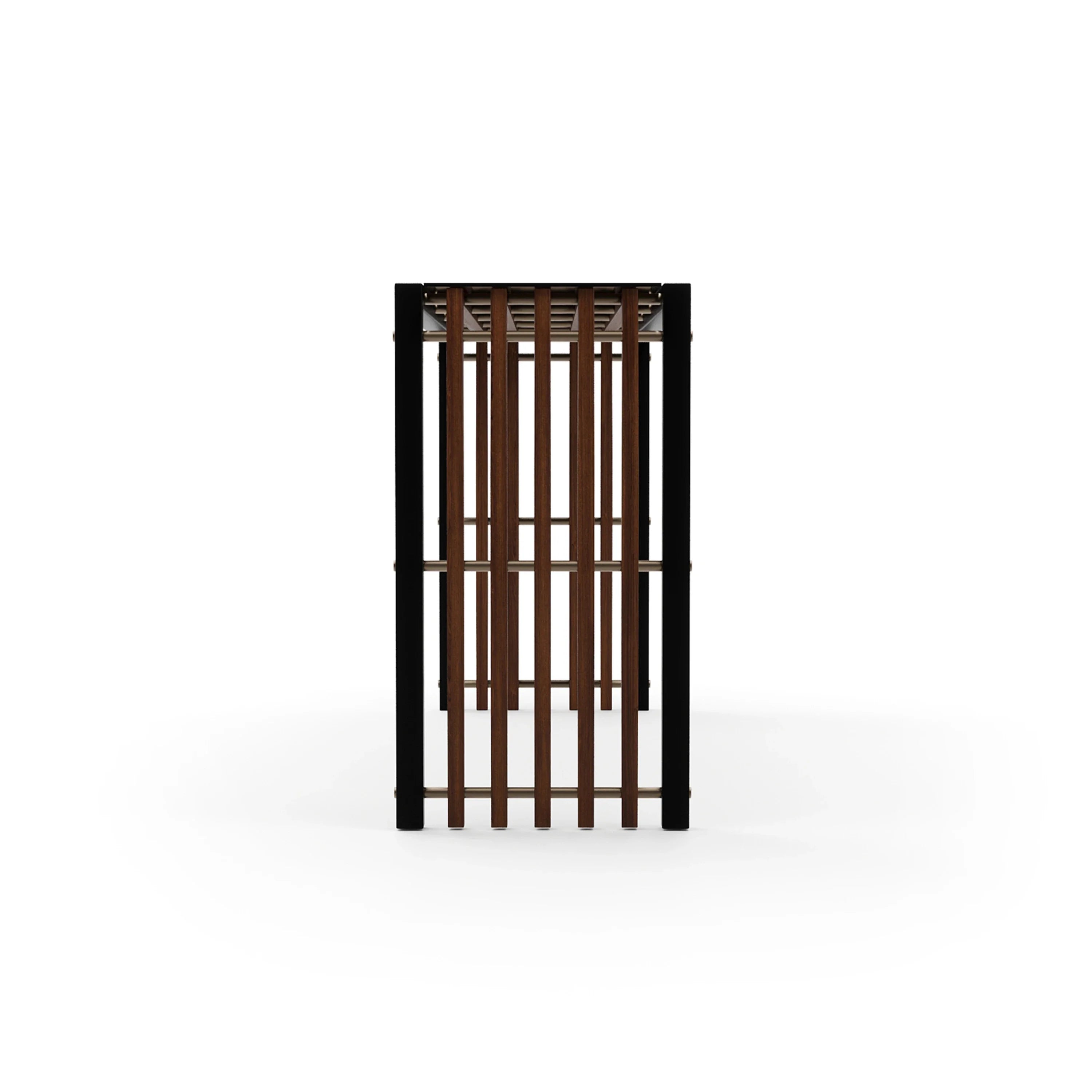 Pinstripe Dark Console Table – Consoles & Desks by Caracole | Sutter & Vale