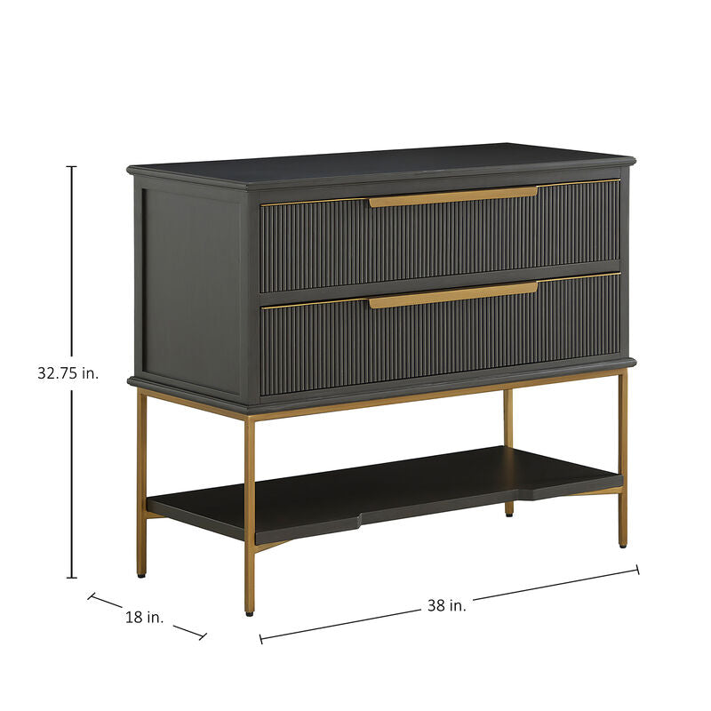 Riggs Nightstand - Dark