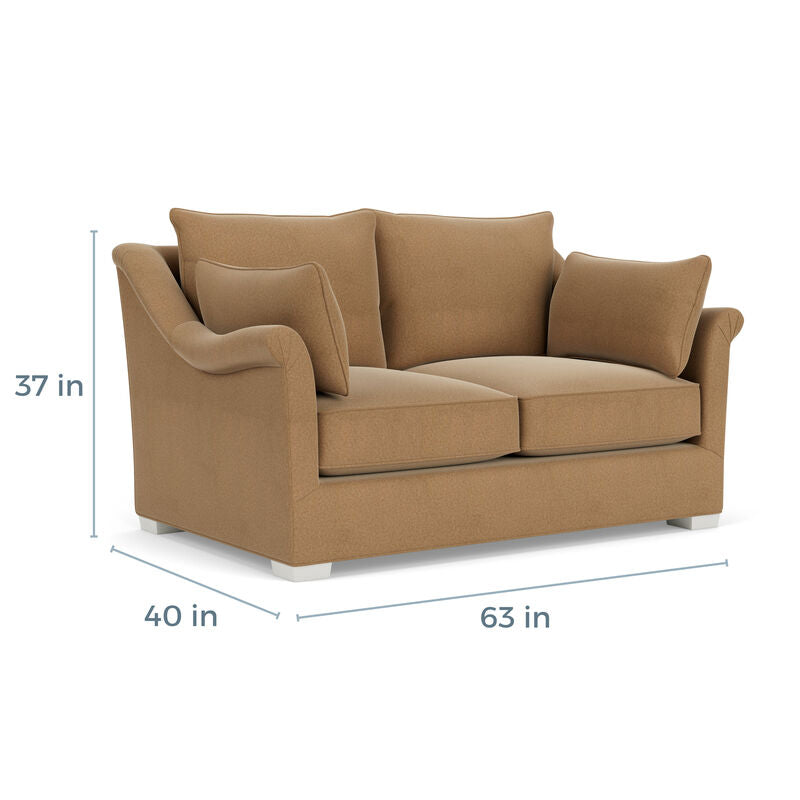 Westley Settee Shallow Seat