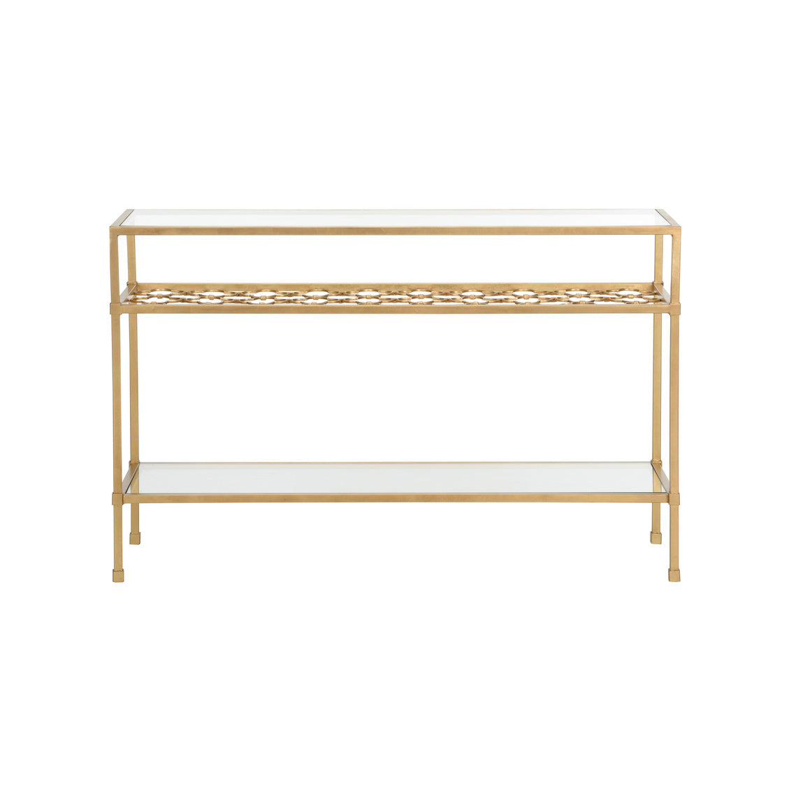 Pacific Coast Console Table-Gold