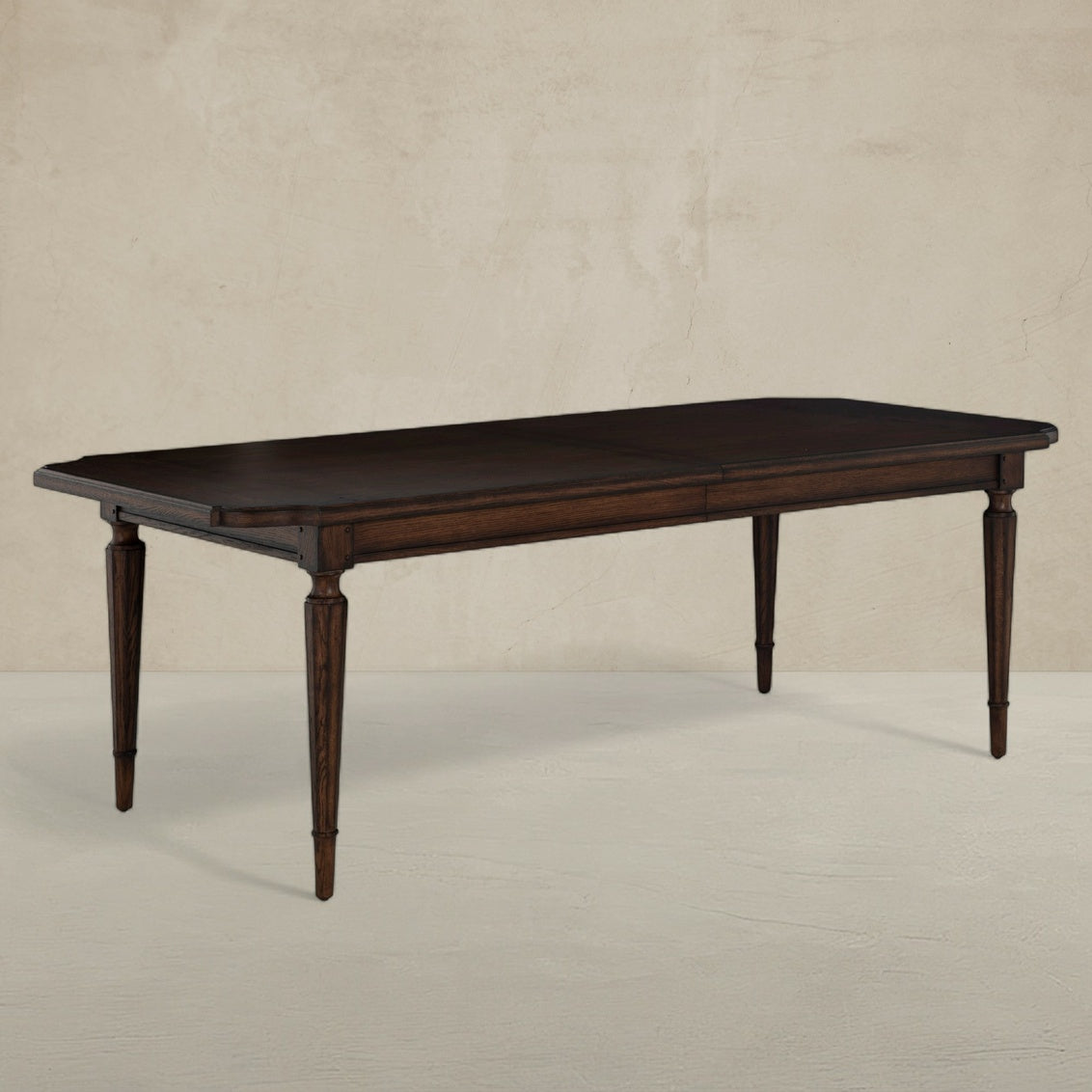 Mathis Extension Dining Table - Rustic Antique Oak