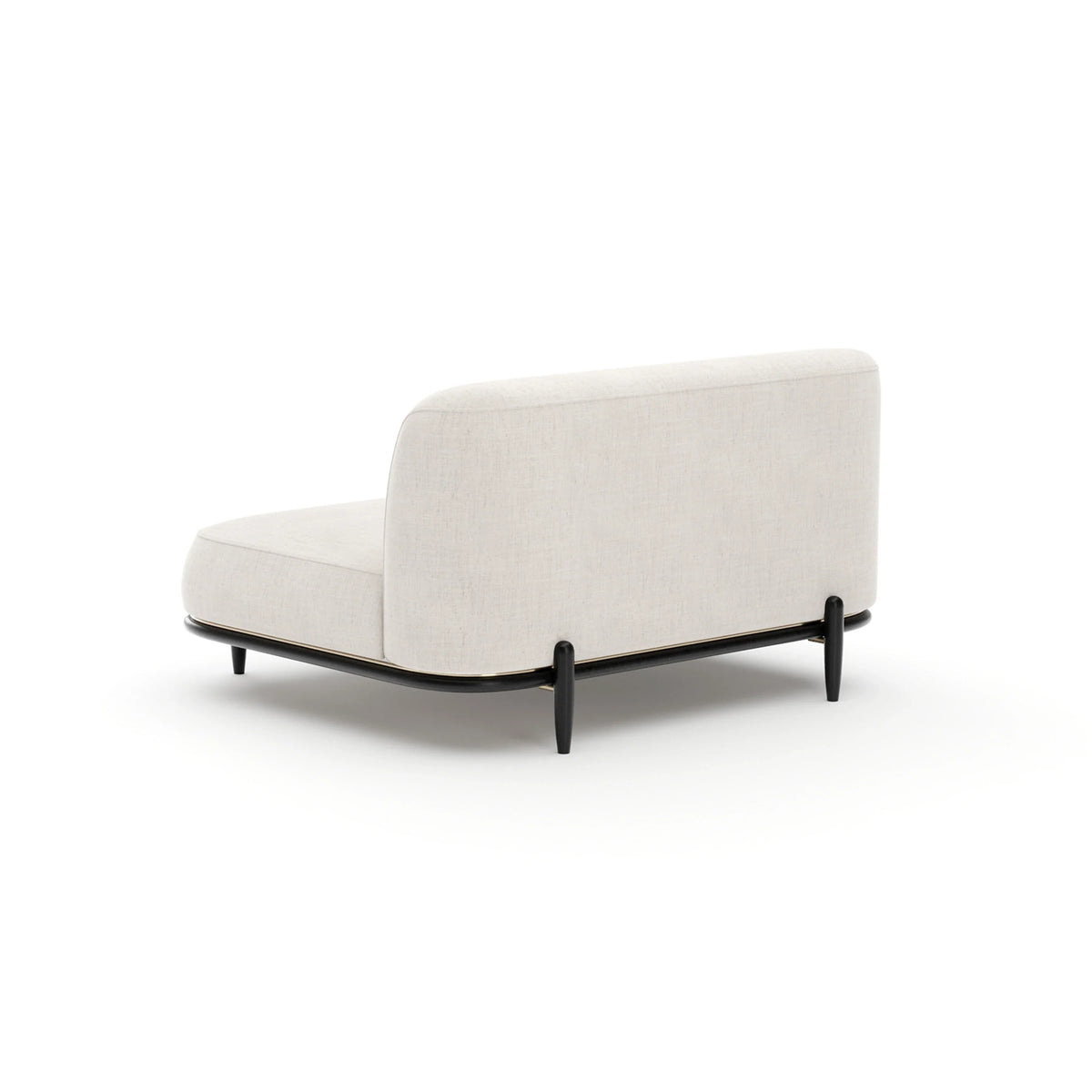 Madera Armless Chair - Oatmeal
