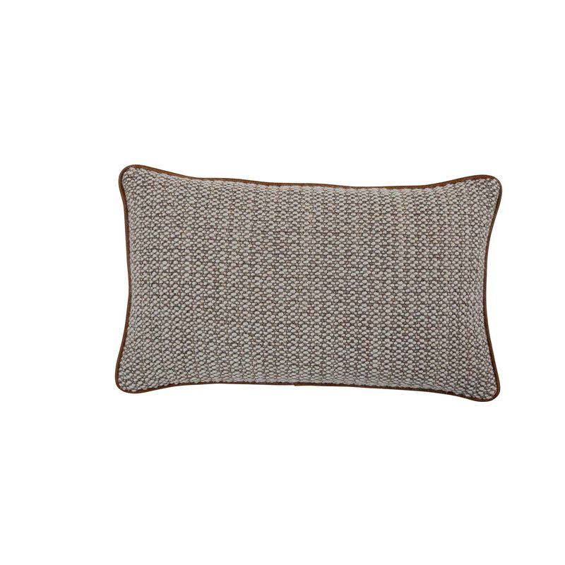 Knotted Wool Cream Poly 20x20