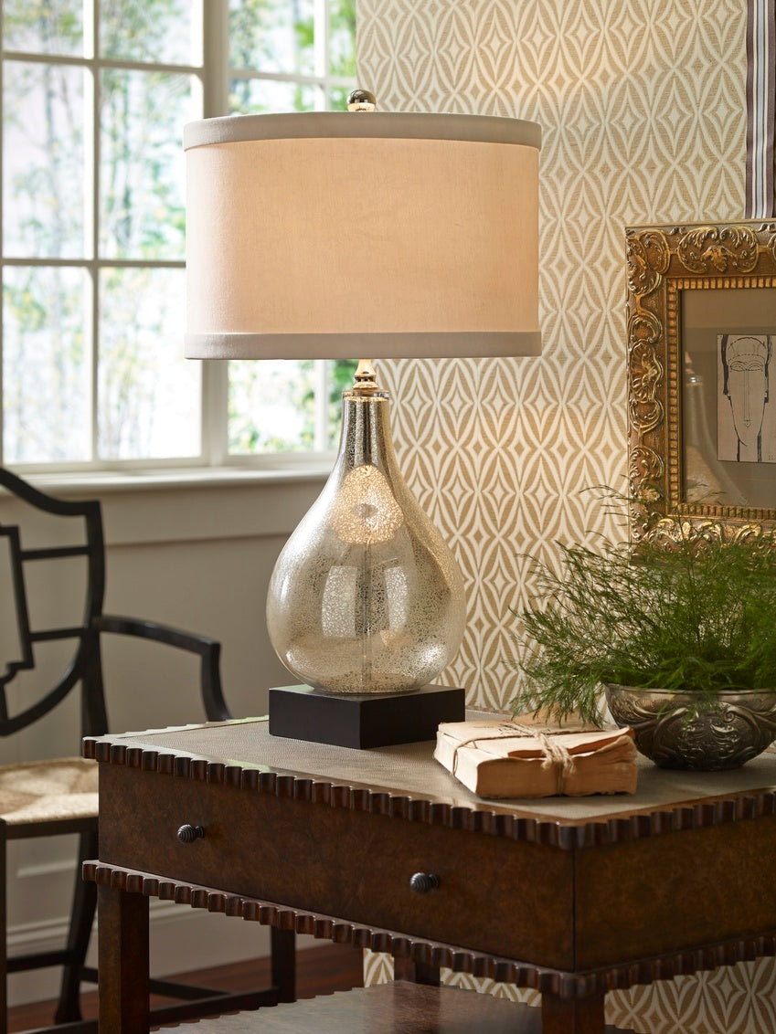 Mercury Glass Lamp