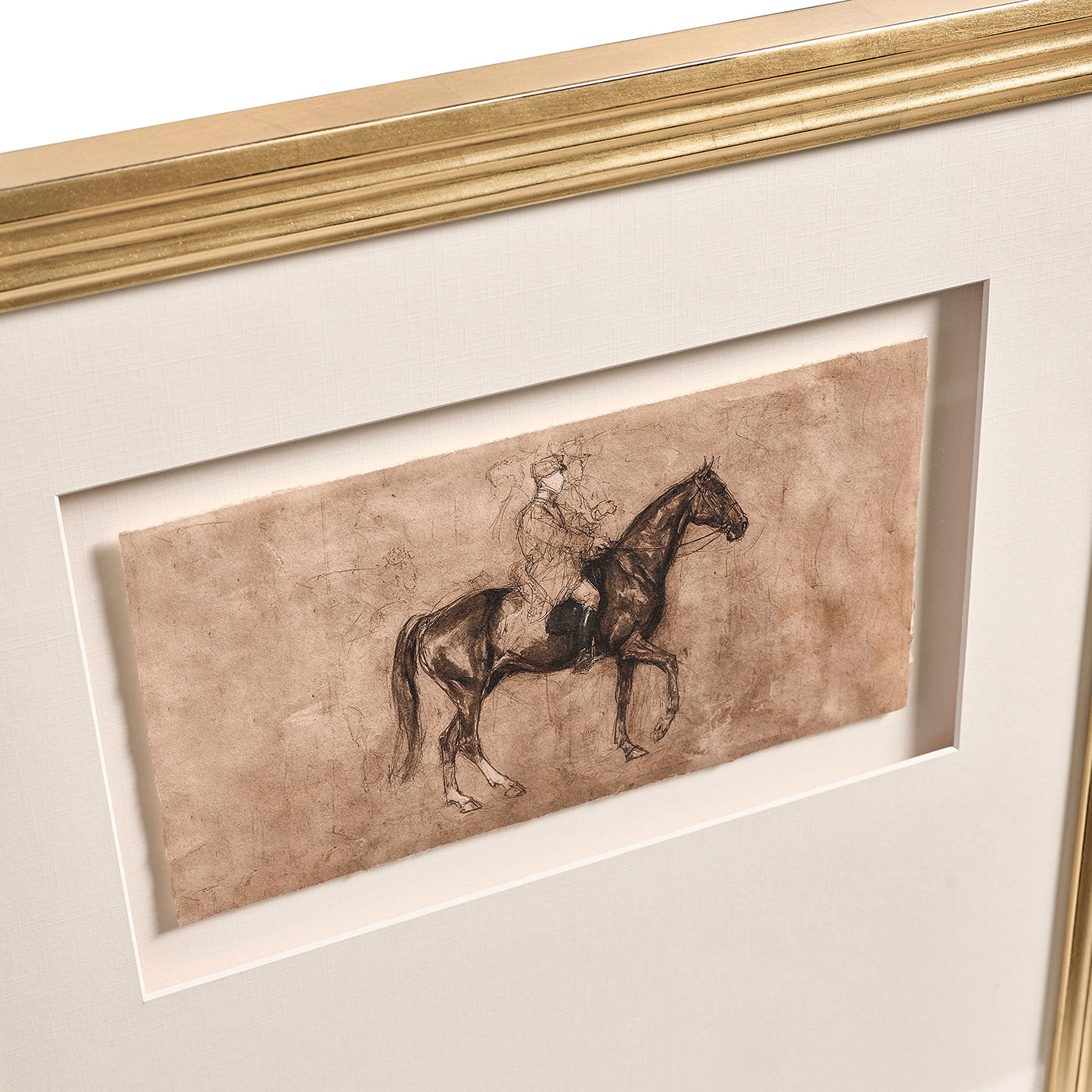 Equestrian Lines in Motion - Set of 4