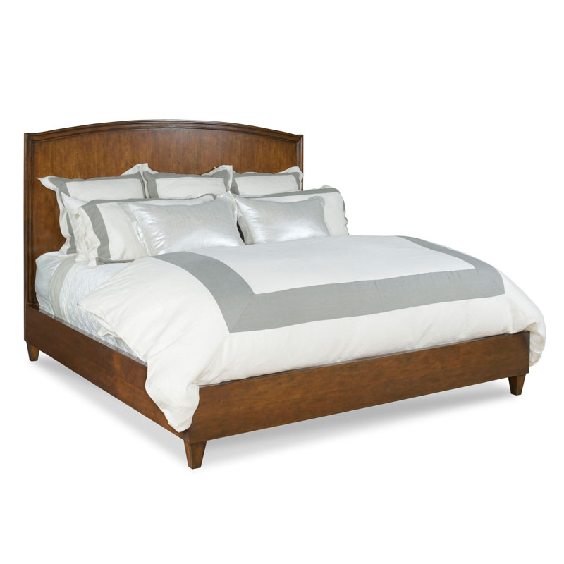 Tranquility Bed, #10 Bordeaux Finish-
