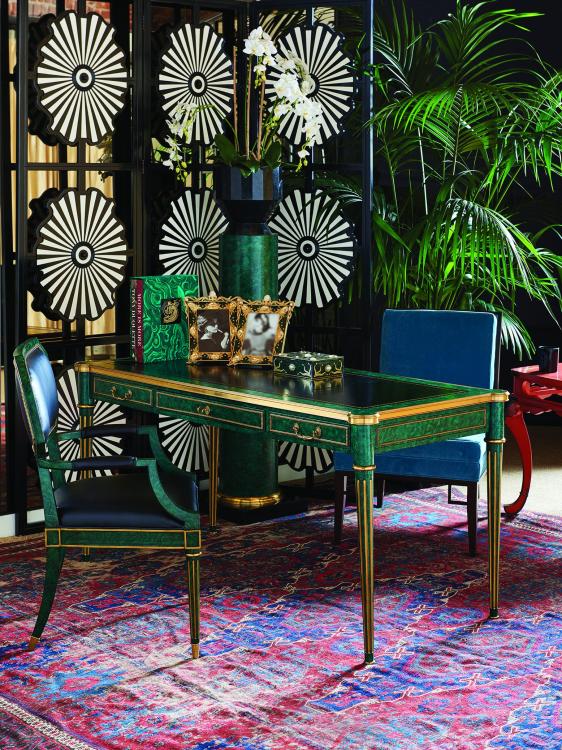 Malaquita Desk – Desks by Maitland-Smith | Sutter & Vale