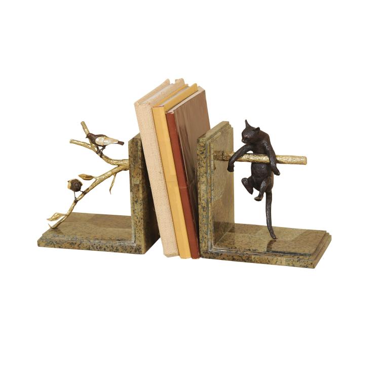Pursuit Bookends (Pair) – Wall Decor by Maitland-Smith | Sutter & Vale