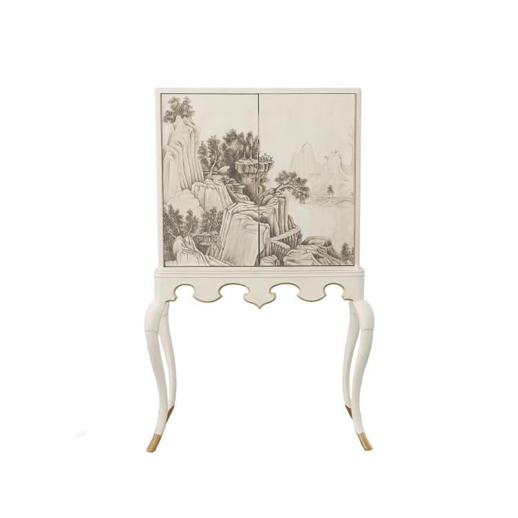 Lacca Veneziana Bar Cabinet – Bar Cabinets by Maitland-Smith | Sutter & Vale