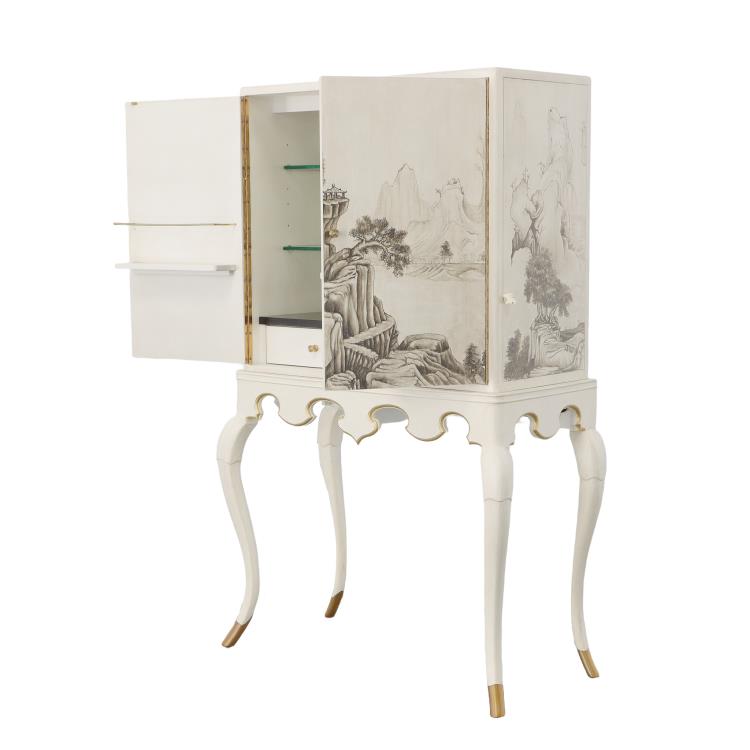 Lacca Veneziana Bar Cabinet – Bar Cabinets by Maitland-Smith | Sutter & Vale
