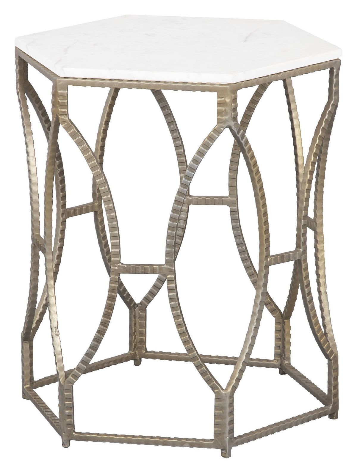 La Bella Carrara Marble Top Drink Table (8158-ET) - Fairfield Chair