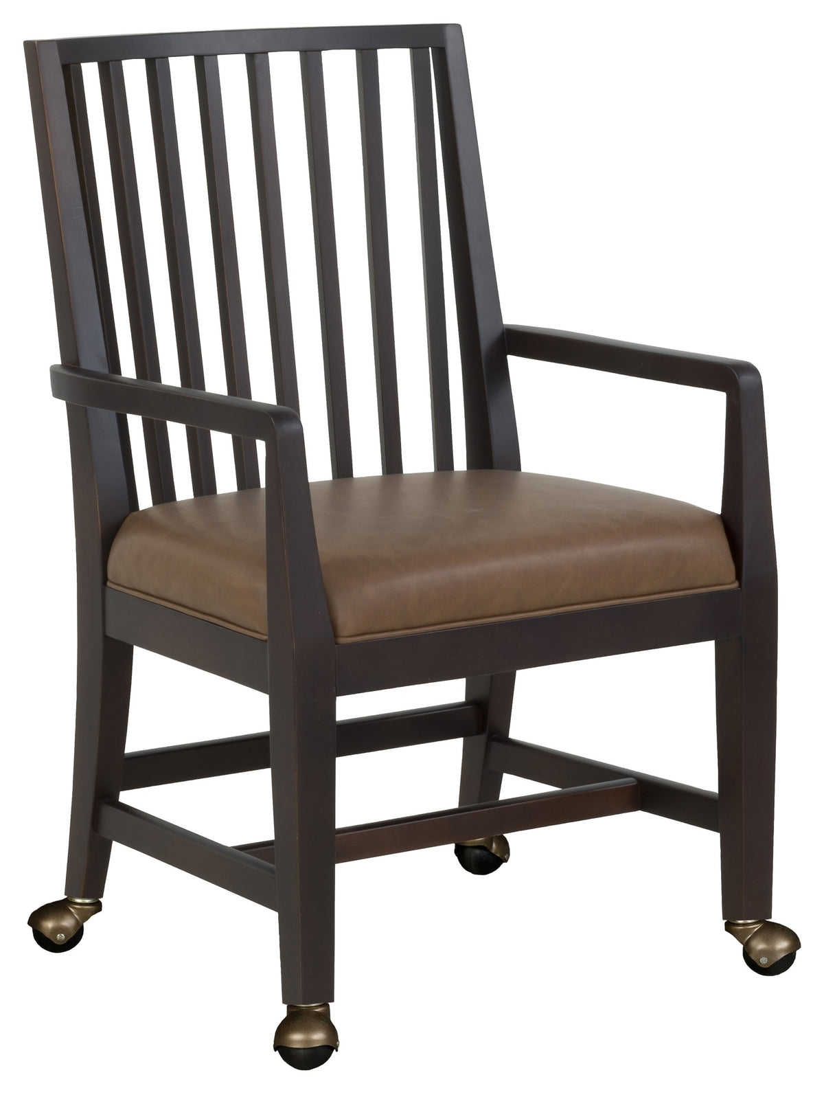 Bonnie Leather Arm Chair (L-8223-A4) - Fairfield Chair