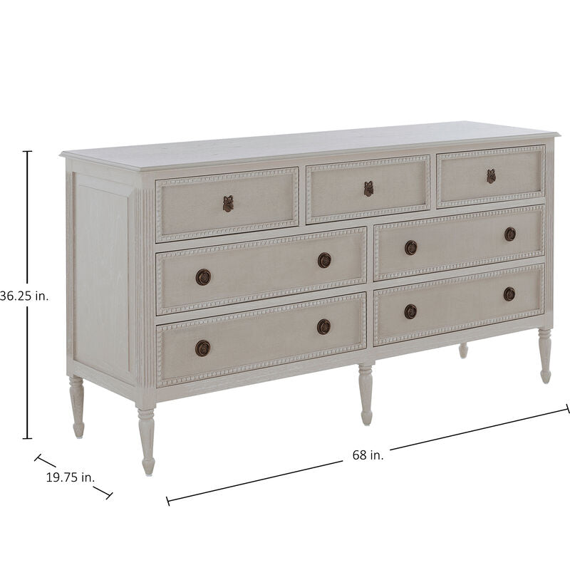 Caroline Dresser - White