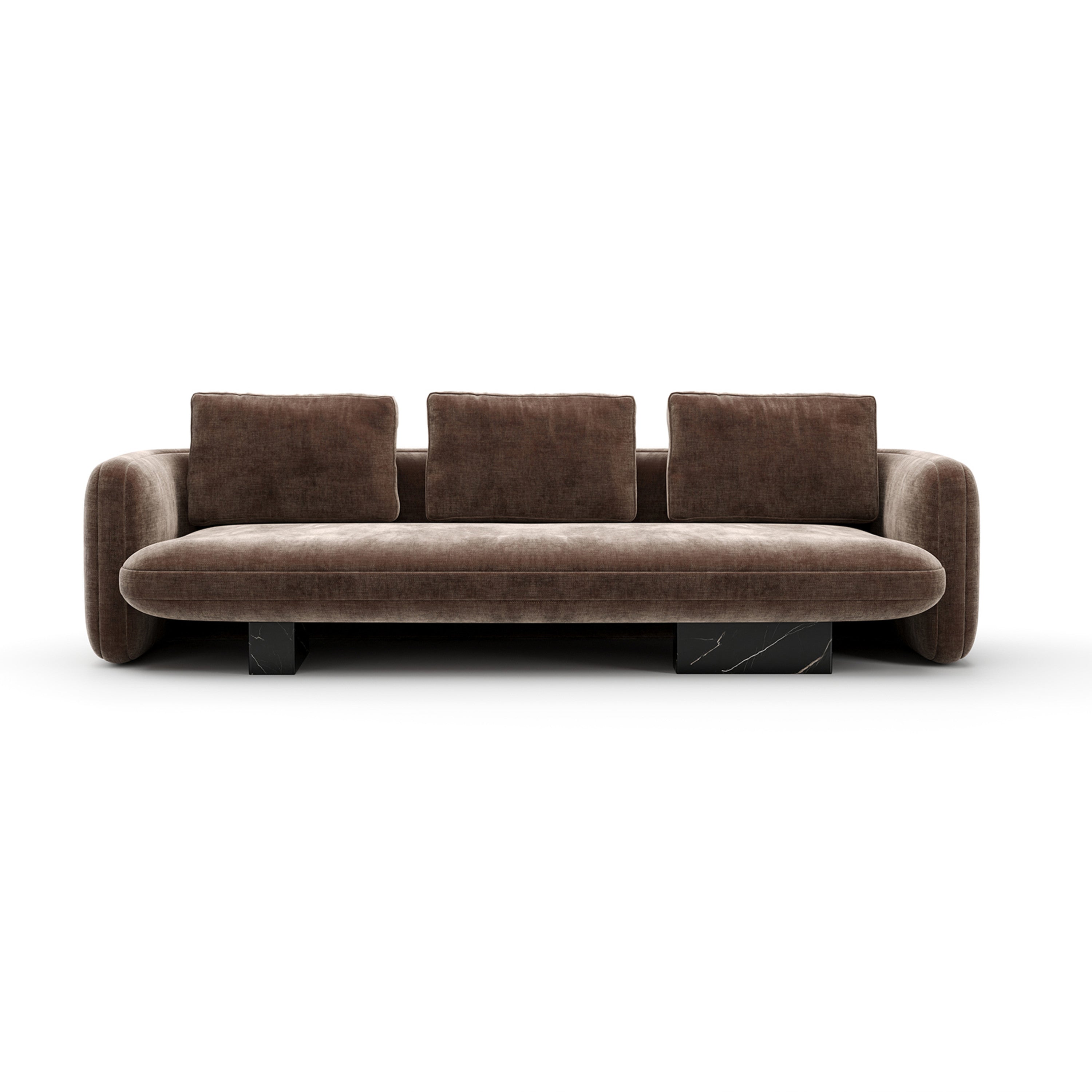 Overlap Sofa Dark Taupe – Sofas & Loveseats by Caracole | Sutter & Vale