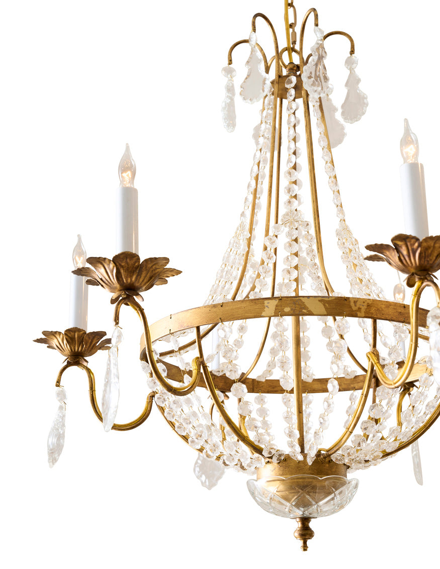Empire Chandelier in 25.5 / Crystal - Chelsea House
