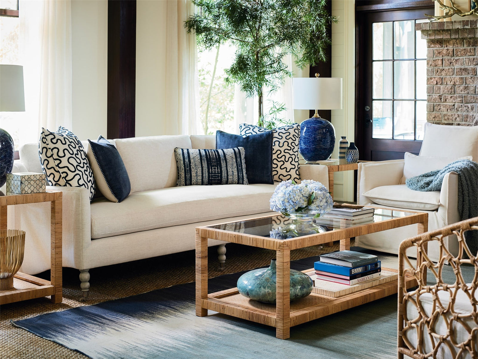 Escape-Coastal Living Home Collection Long Key Cocktail Table