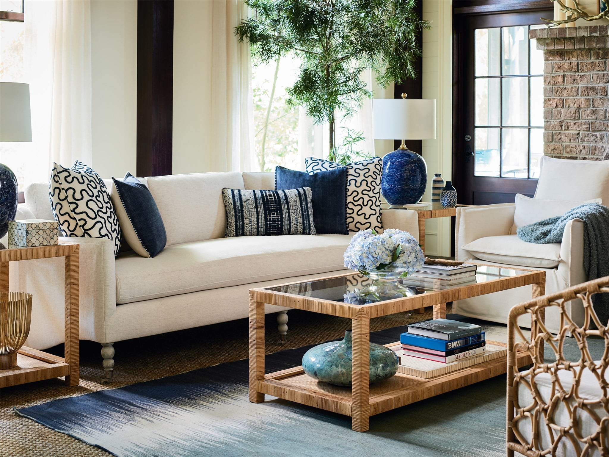 Escape-Coastal Living Home Collection Long Key Cocktail Table