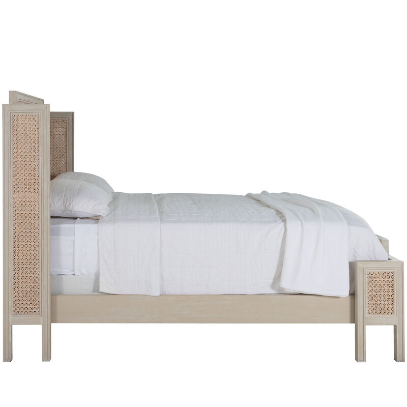 Camille Queen Bed - White