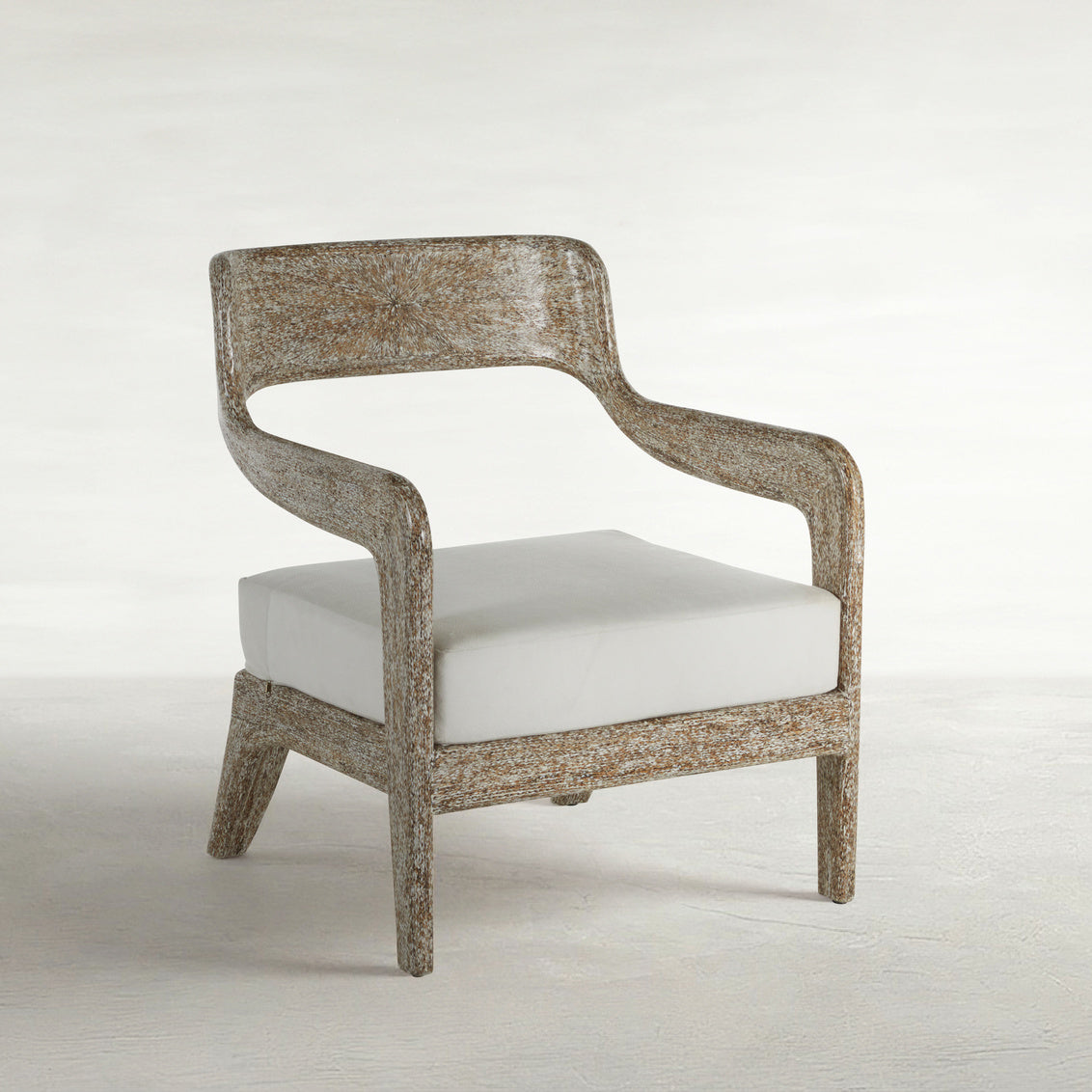 Raya Lounge Chair- White