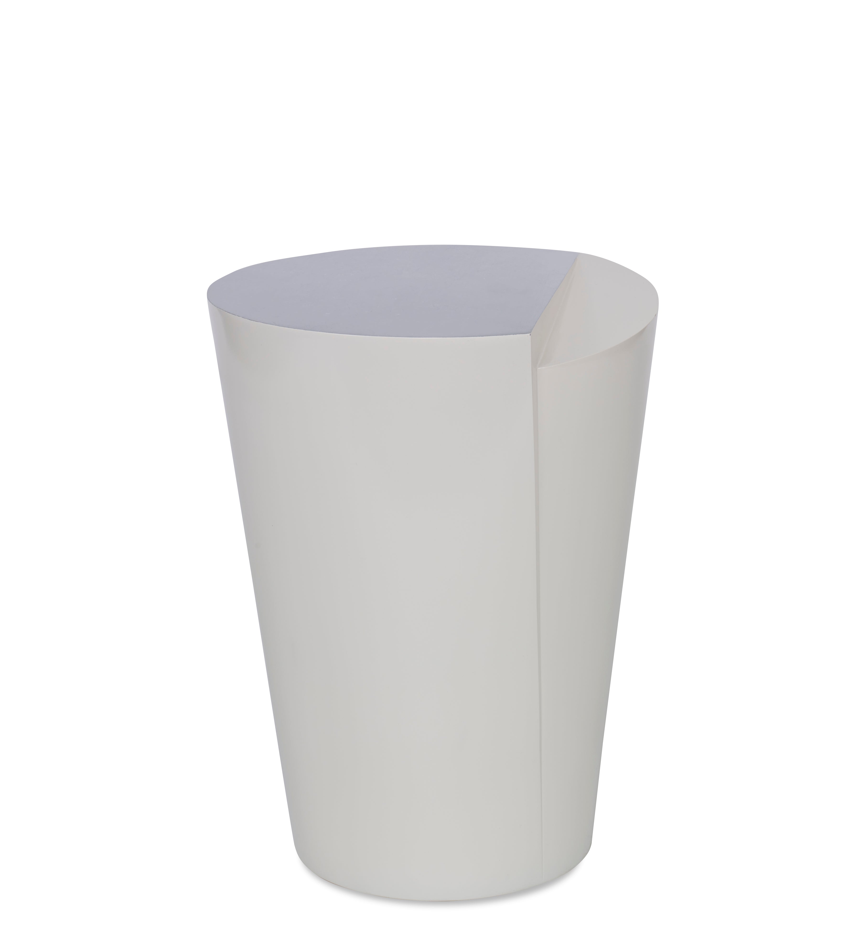 Conical Spot Table-White