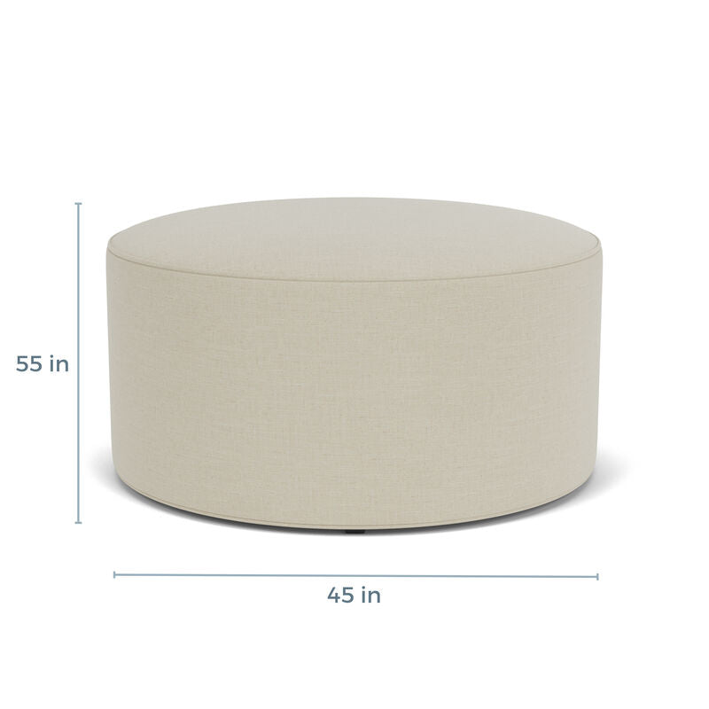 Amy 36' Round Ottoman