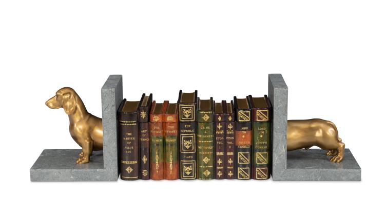 Dachshund Bookend – Wall Decor by Maitland-Smith | Sutter & Vale