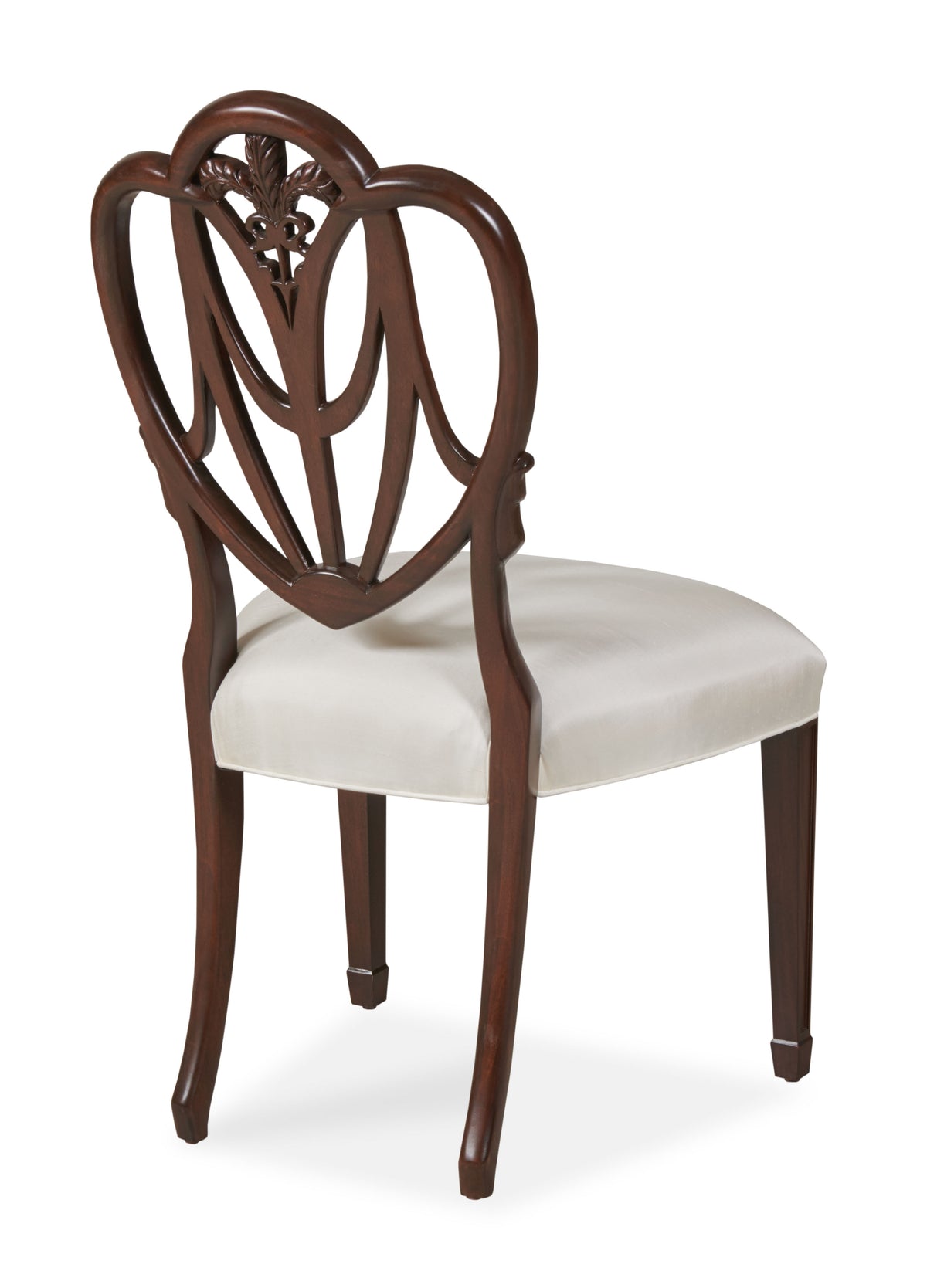 Heart Side Chair Pearl