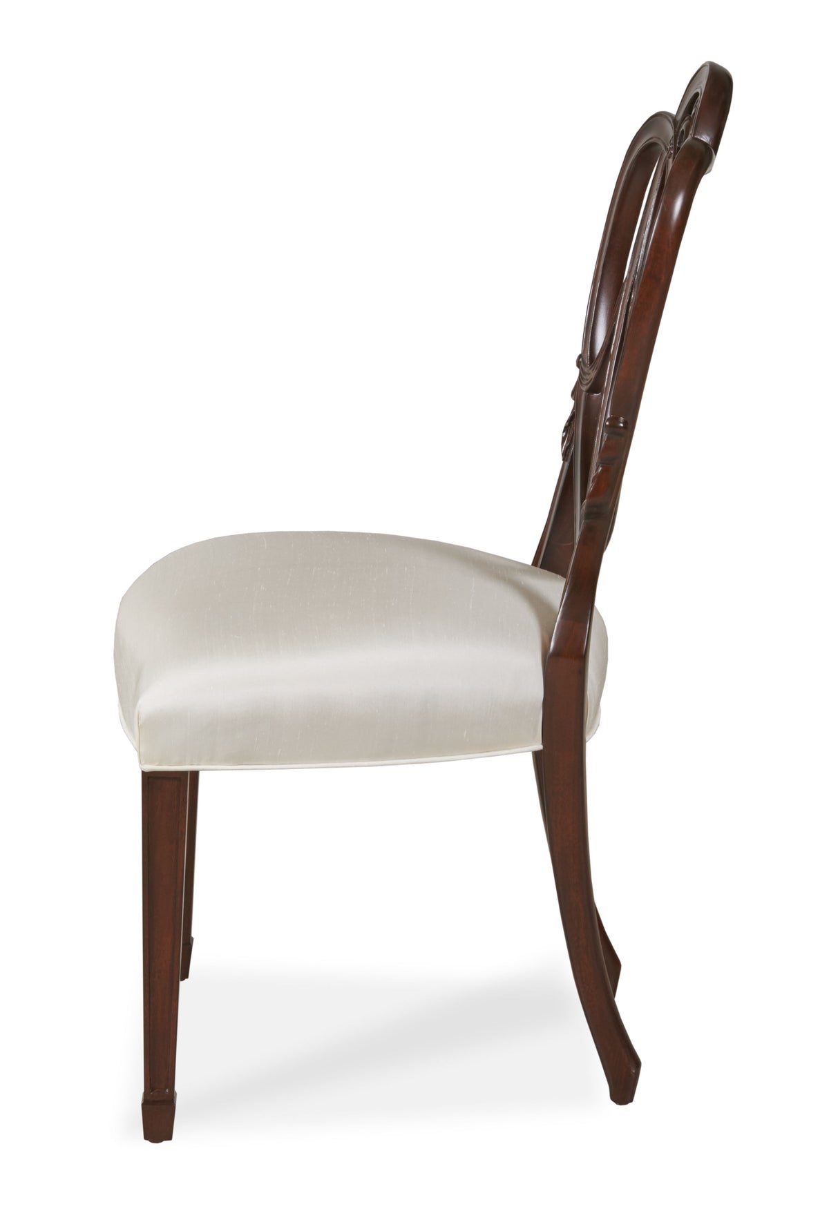 Heart Side Chair Pearl
