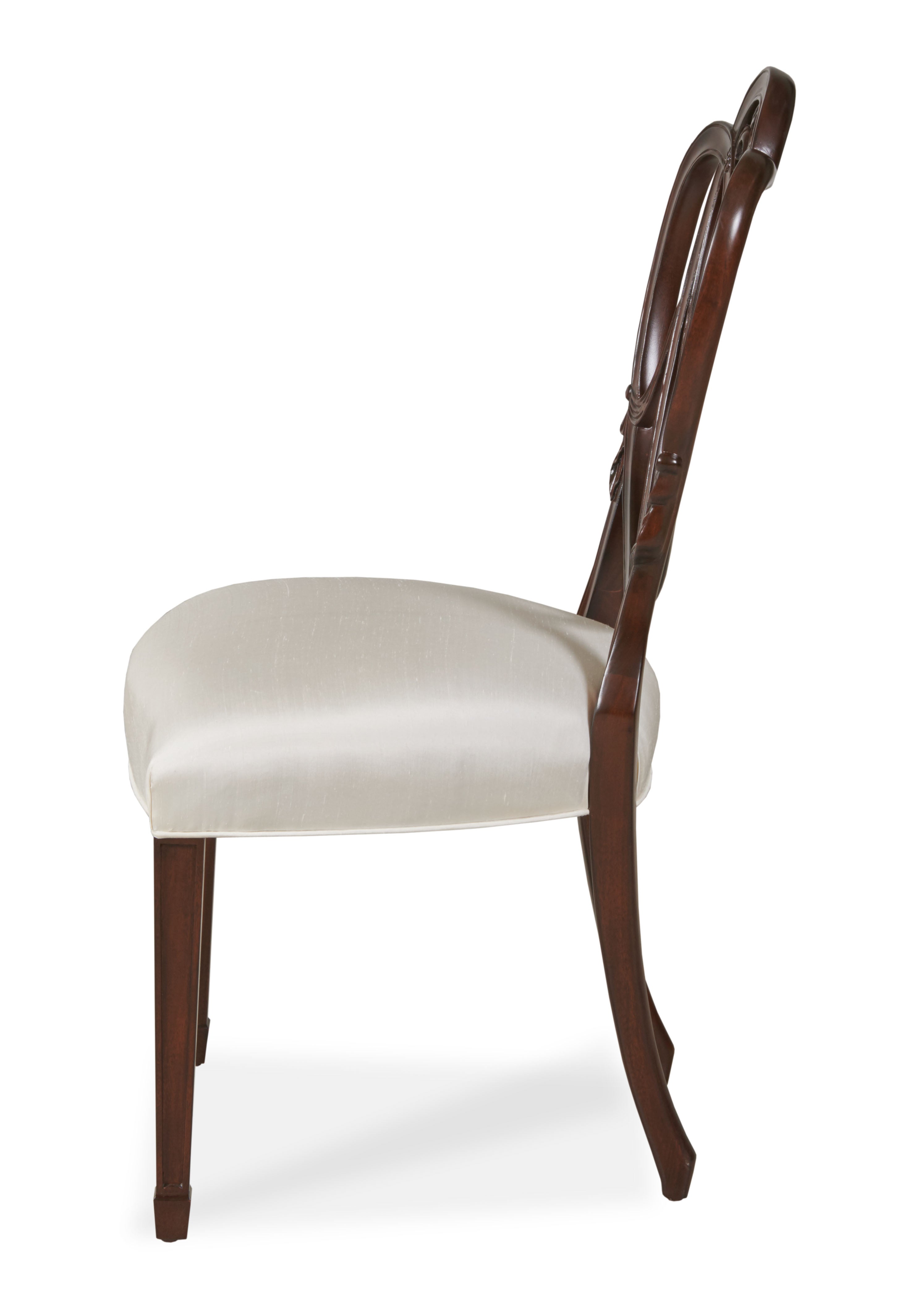 Heart Side Chair Pearl
