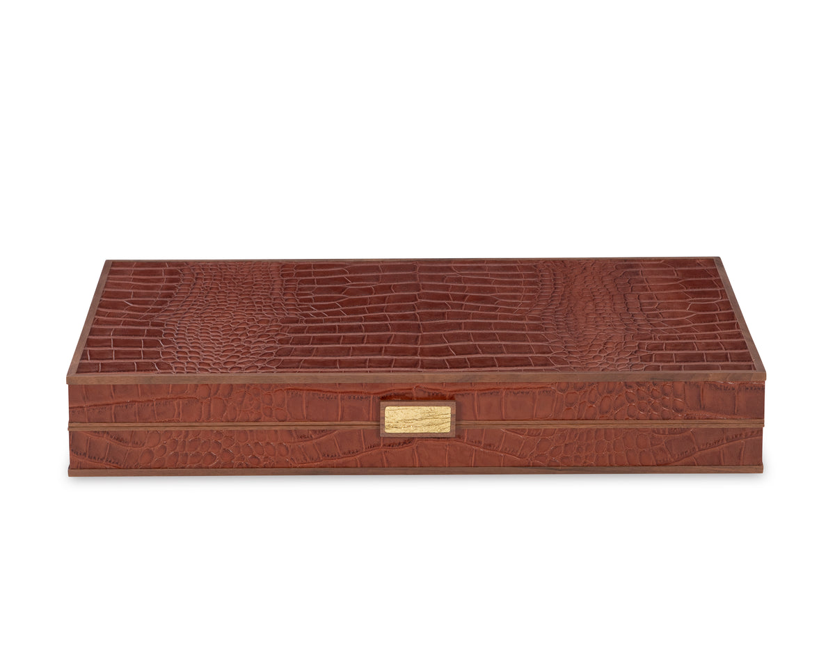 Tan Leather Game Board