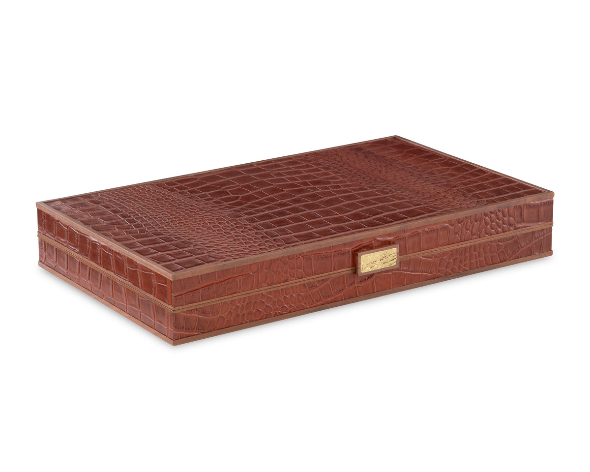 Tan Leather Game Board
