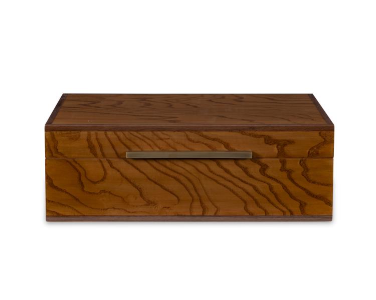Walnut And Brass Box – Wall Decor by Maitland-Smith | Sutter & Vale