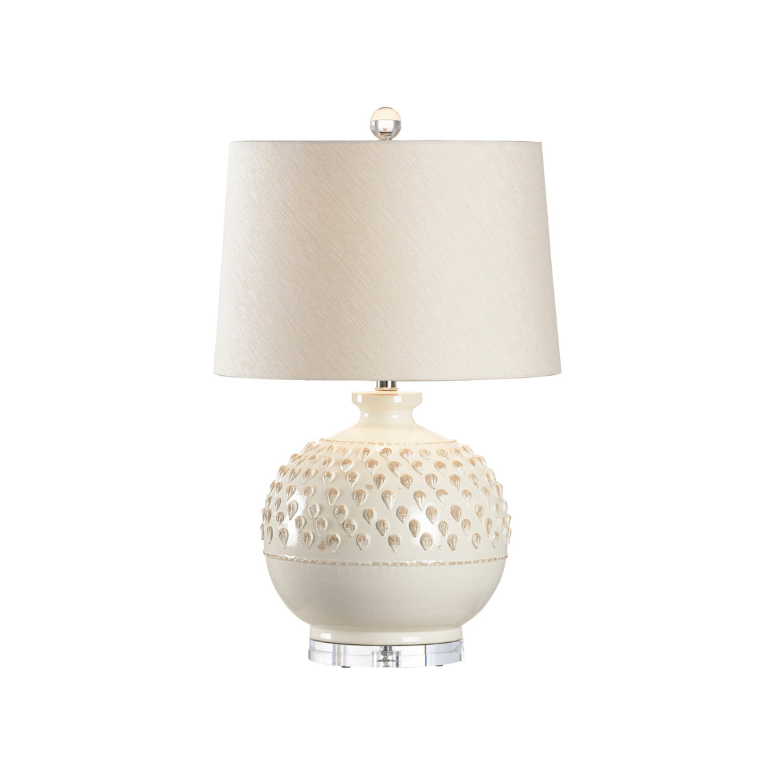 Carlotta Lamp - Aged Cream