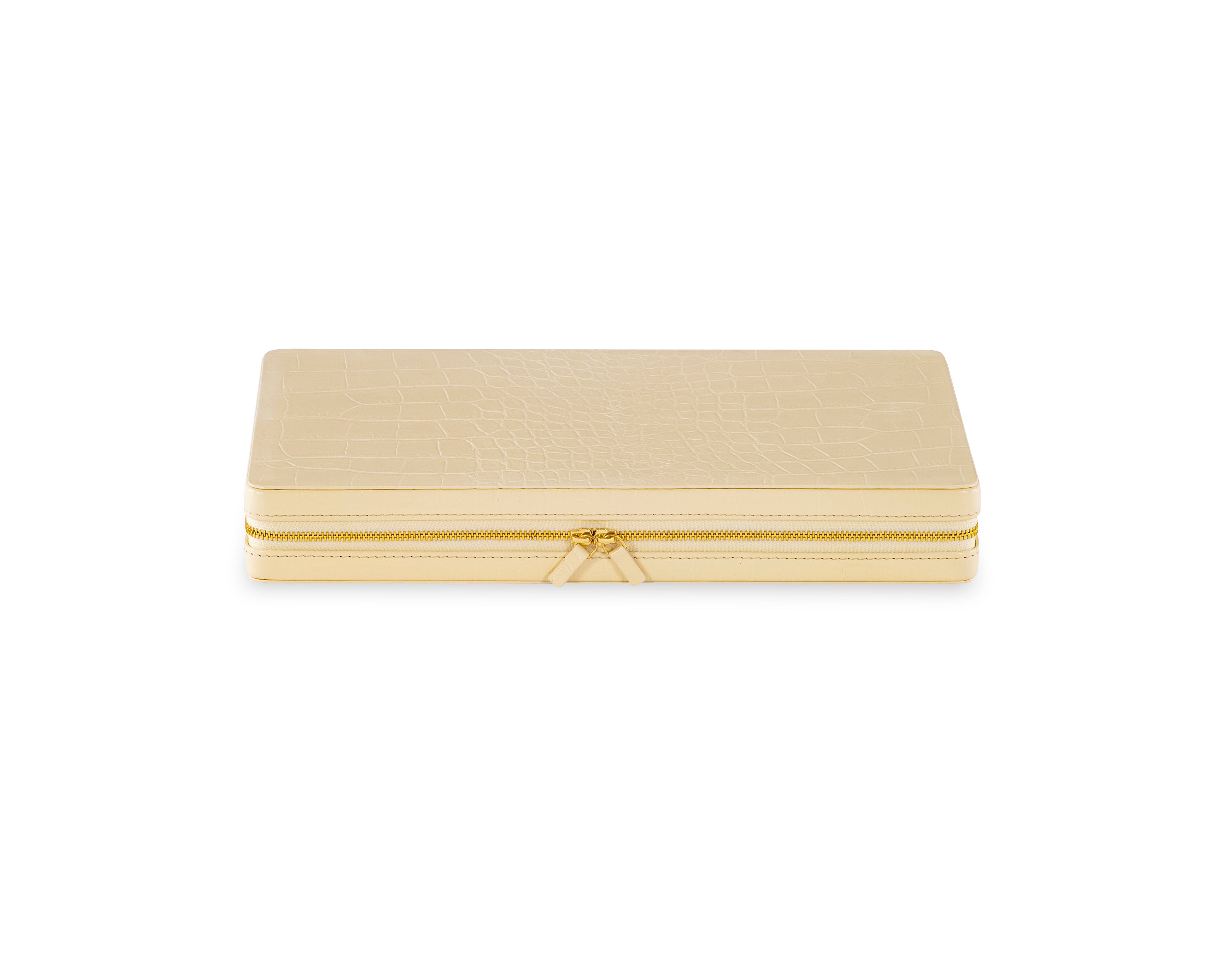 Travel Backgammon Board Cream