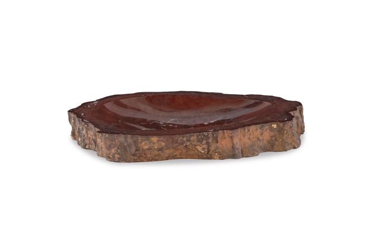 Large Red Petrified Bowl – Wall Decor by Maitland-Smith | Sutter & Vale