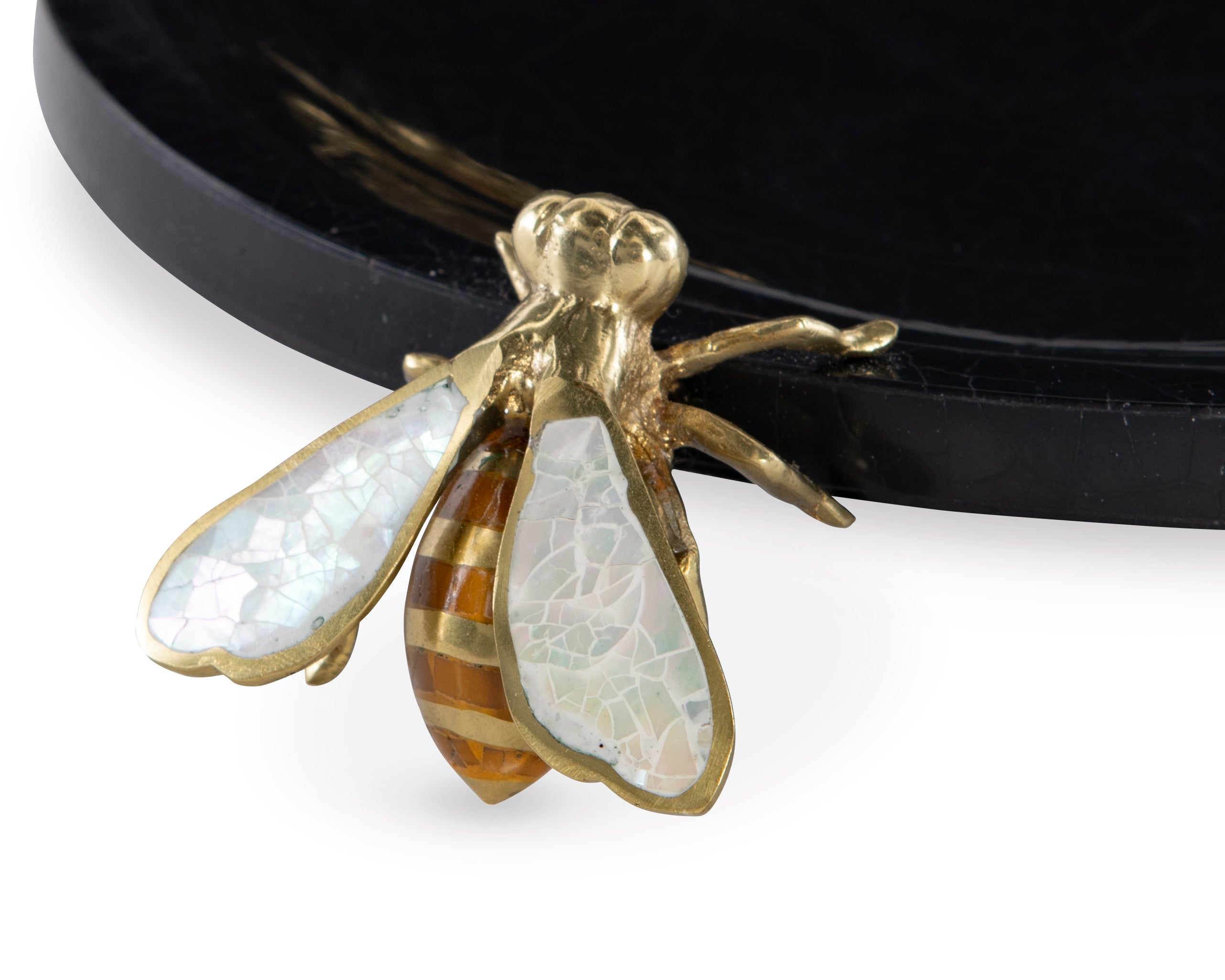 Brass Bumblebee Dish