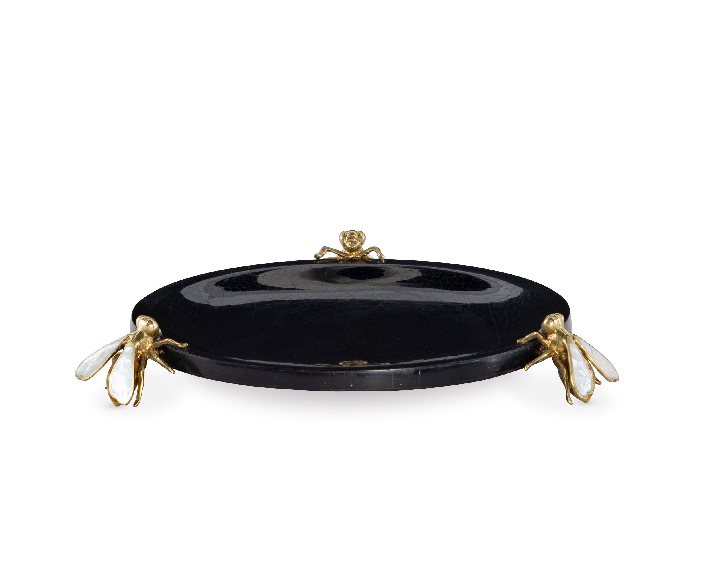 Brass Bumblebee Dish