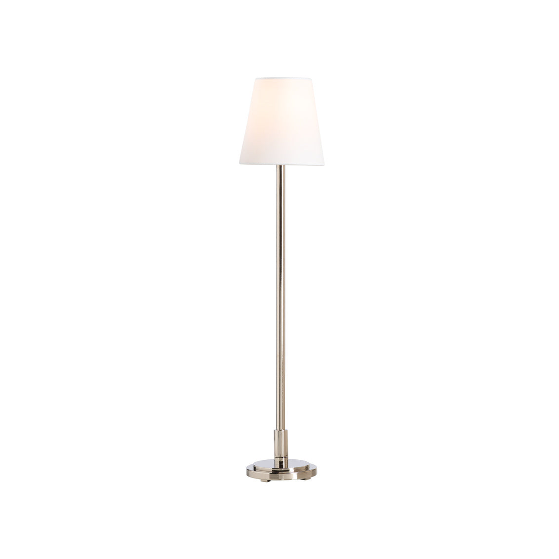 Underwood Buffet Lamp - Polished Nickel in 28 / Metal - Chelsea House