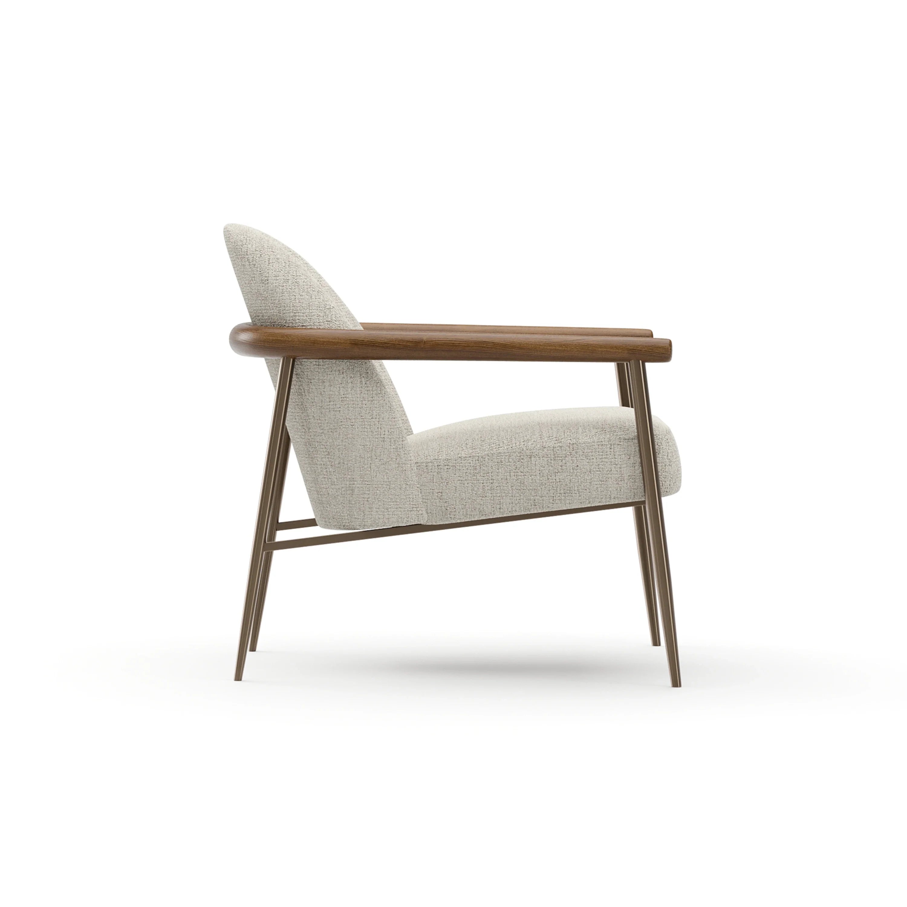 Altura Lounge Chair - Oatmeal – Accent Chairs by Caracole | Sutter & Vale