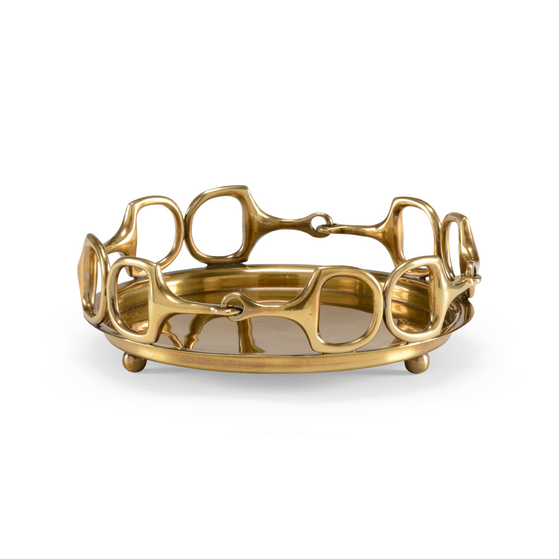 Stirrups Tray - Brass (Sm)